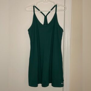 DSG Forest Green Racerback Exercise Workout Dress